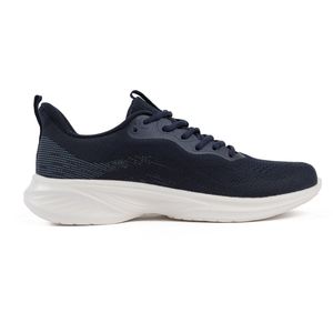Men's Lightweight Mesh Running Shoes Navy Blue White