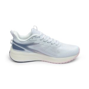 Women's Running Shoes Breathable Mesh White Blue Pink